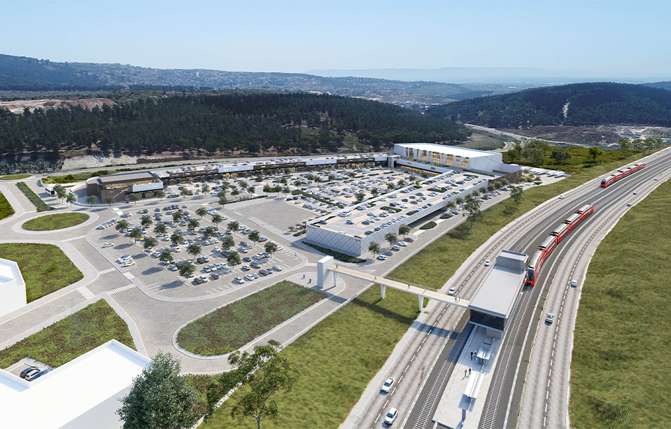 מרכז ממסחרי- ציפורי- הדמיה